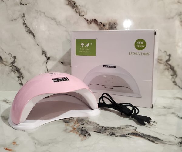 LAMPARA UV DE UÑAS ROSADA - Imagen 4