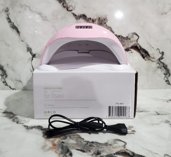 LAMPARA UV DE UÑAS ROSADA - Imagen 2