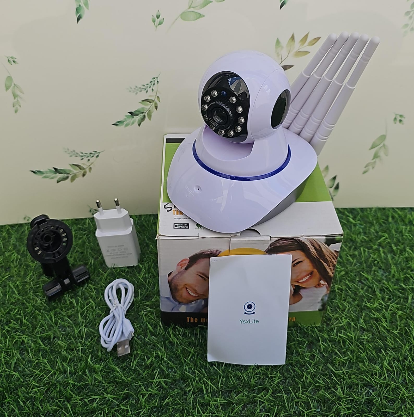 CAMARA INTERIOR WIFI 5 ANTENAS APP YOSSE - Imagen 6