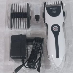 MAQUINA DE MASCOTAS RECARGABLE BLANCA