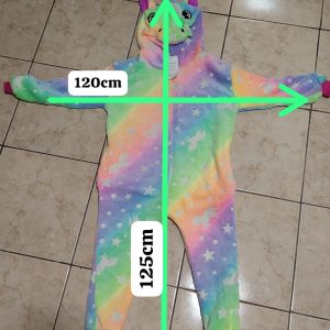 PIJAMA DE UNICORNIO 1,25cm