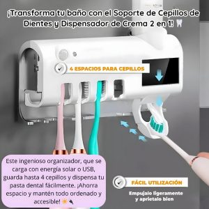 DISPENSADOR DE CREMA DE DIENTES
