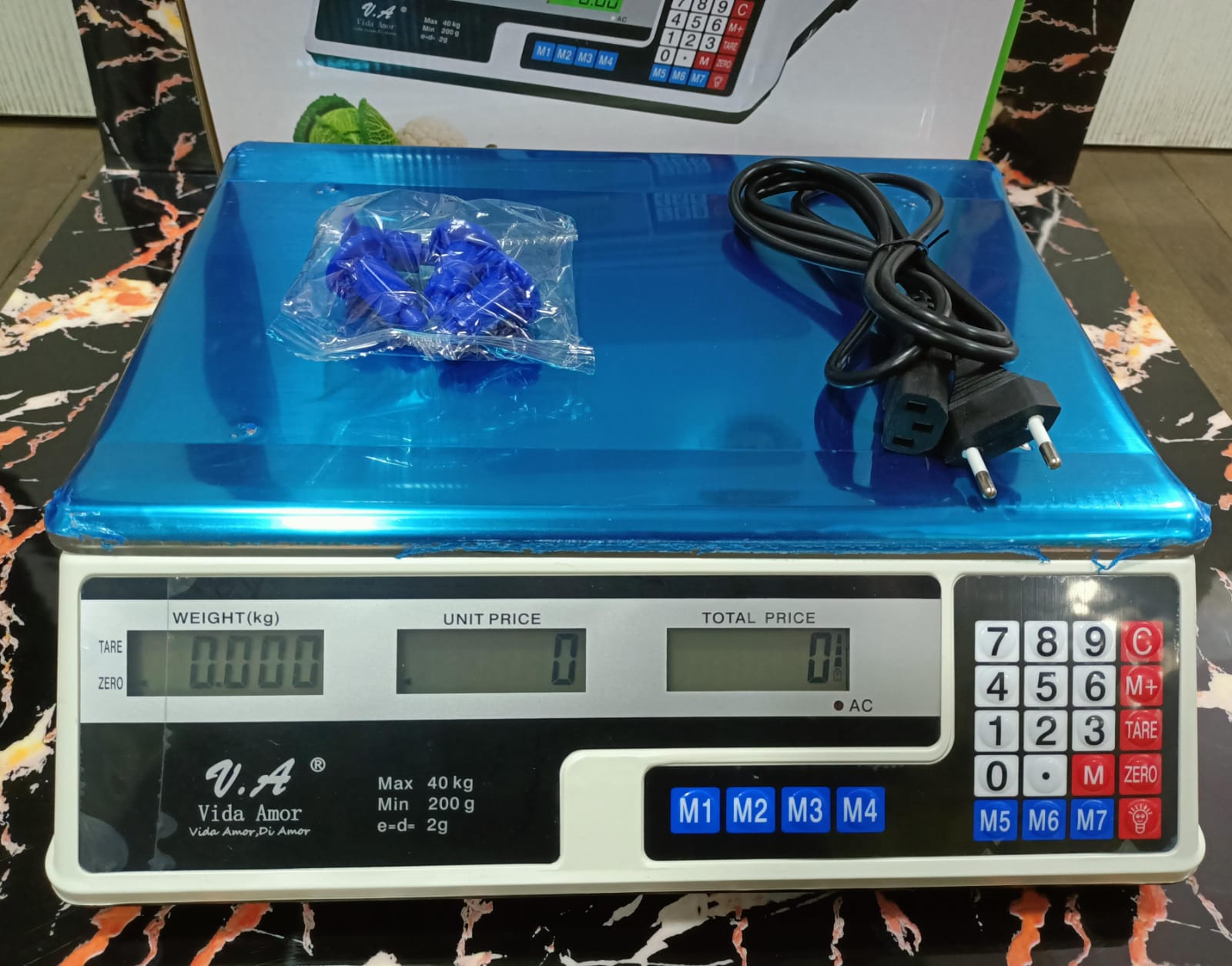 BALANZA DE ALUMINIO 40KG - Imagen 6