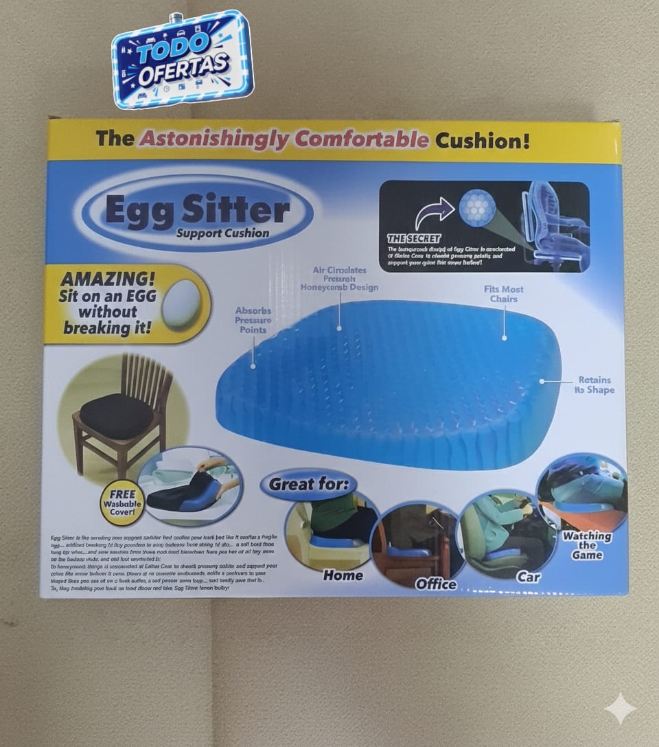 COJIN PARA ASIENTO GEL ANTIDESLIZANTE