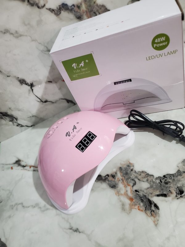 LAMPARA UV DE UÑAS ROSADA - Imagen 6