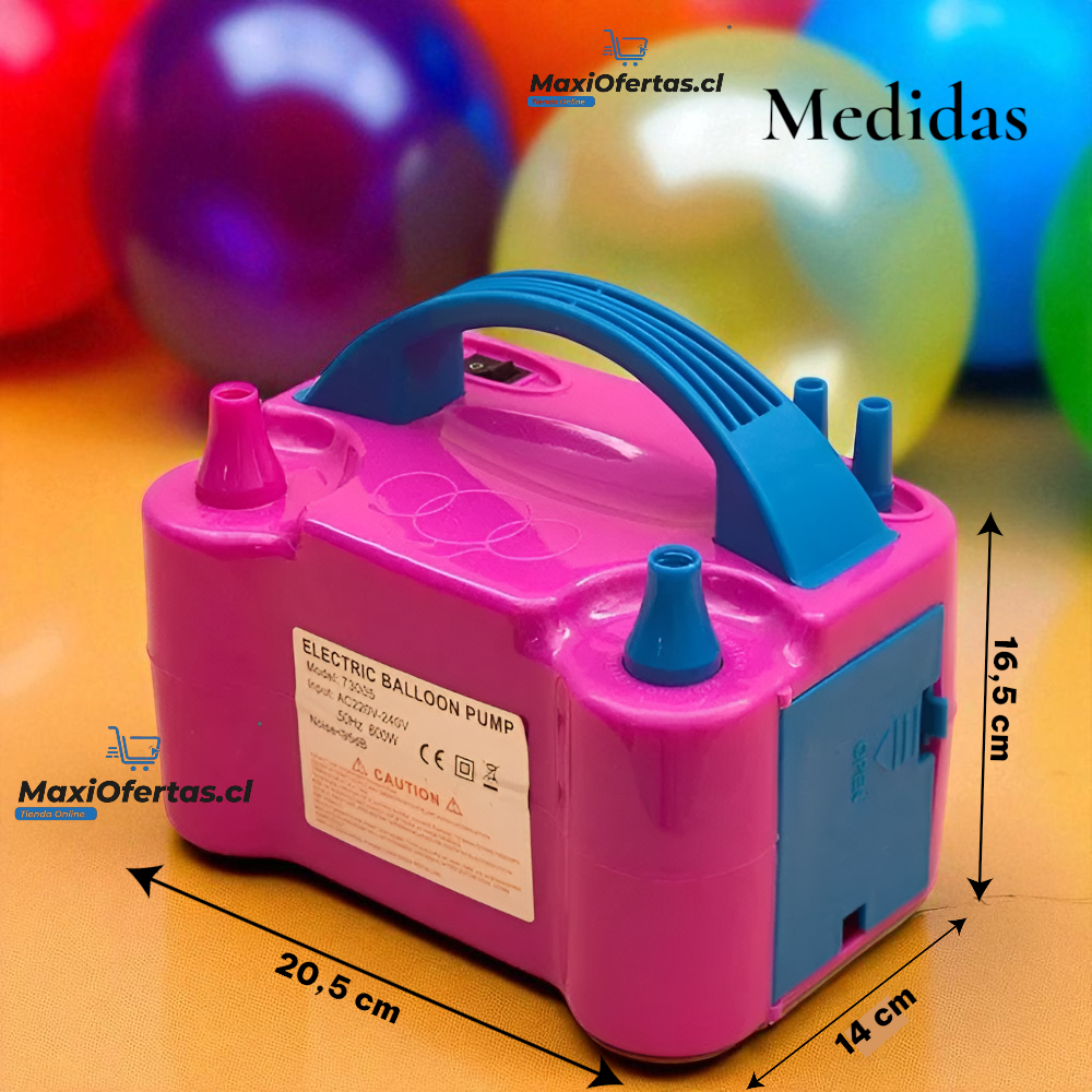 INFLADOR DE GLOBOS ELÉCTRICO - Imagen 2