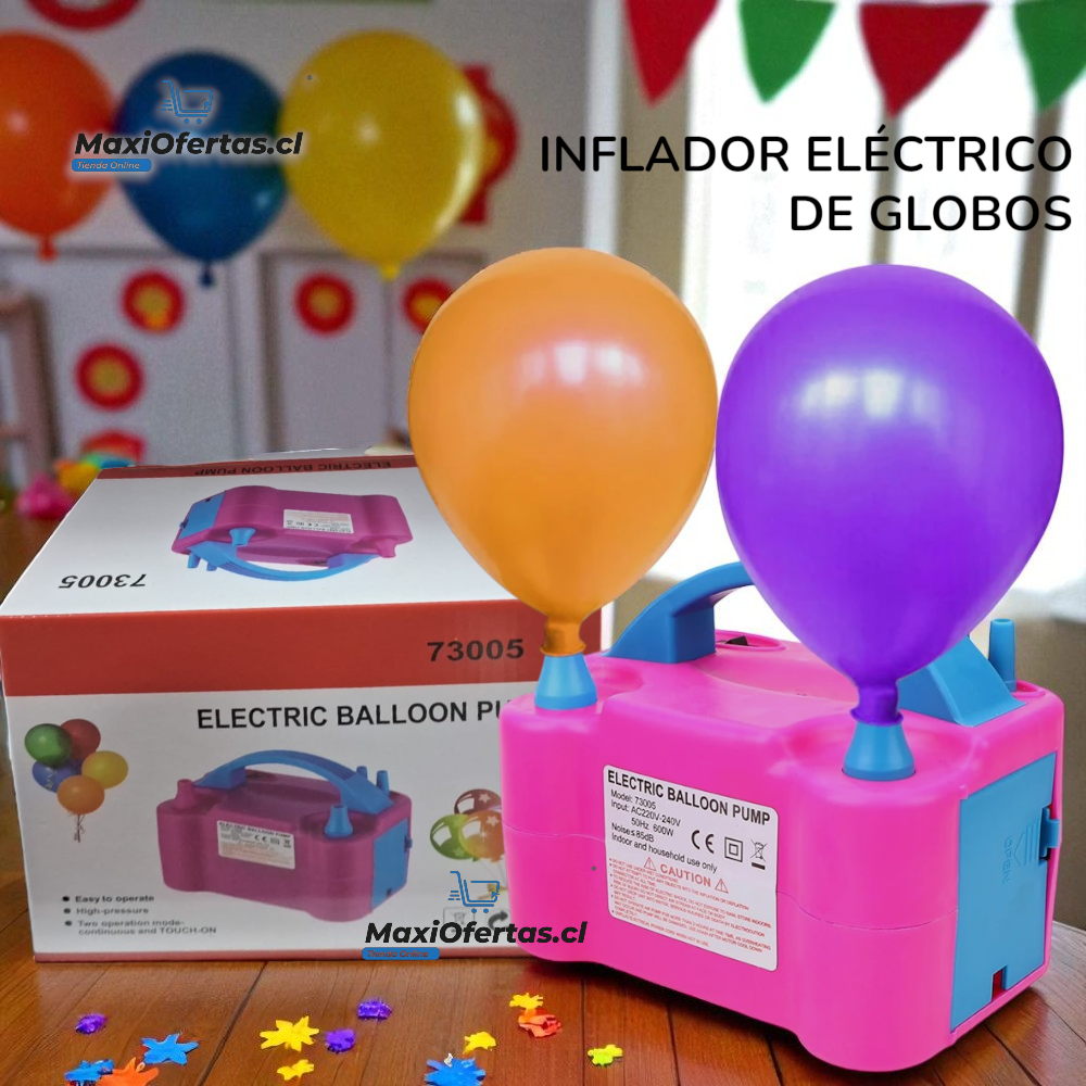 INFLADOR DE GLOBOS ELÉCTRICO