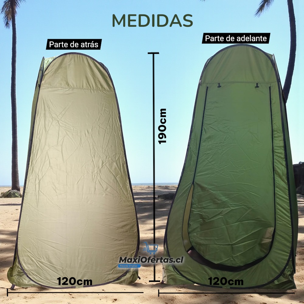 CARPA CAMPING PARA BAÑO - Imagen 7