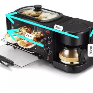 MAQUINA DE DESAYUNO 3 EN 1