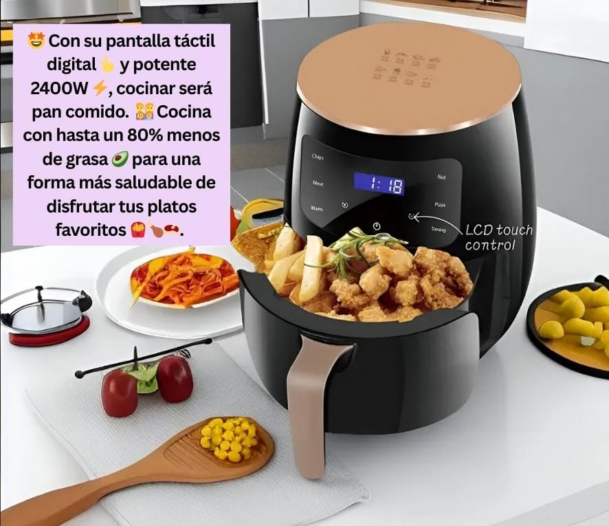 FREIDORA DE AIRE DE 6 LITROS - Imagen 17