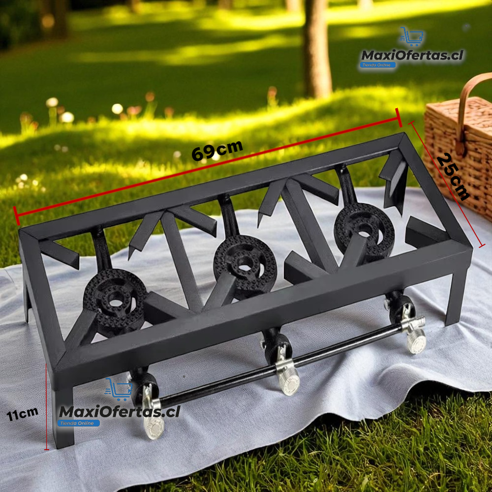 FOGON 3 HORNILLAS - Imagen 2