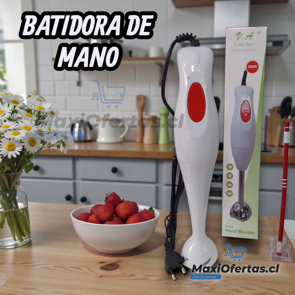 BATIDORA DE MANO ELECTRICA (MINI PIMER)