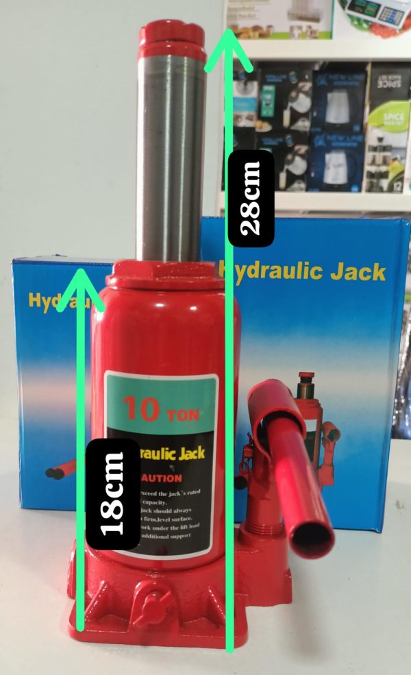 GATA HIDRAULICA DE 10 TONELADAS TIPO BOTELLA - Imagen 5