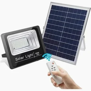 LAMPARA LED CON PANEL SOLAR DE 120 WATTS