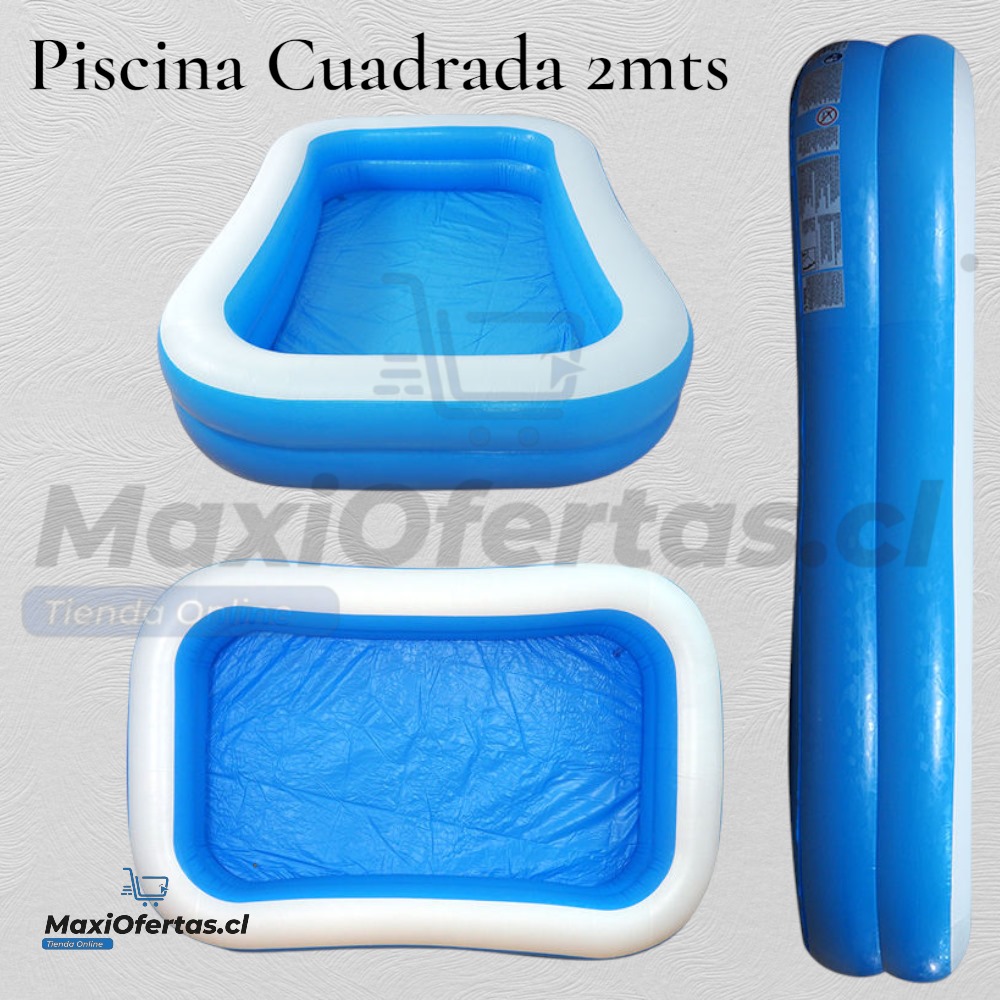 PISCINA CUADRADA DE 2 METROS - Imagen 5