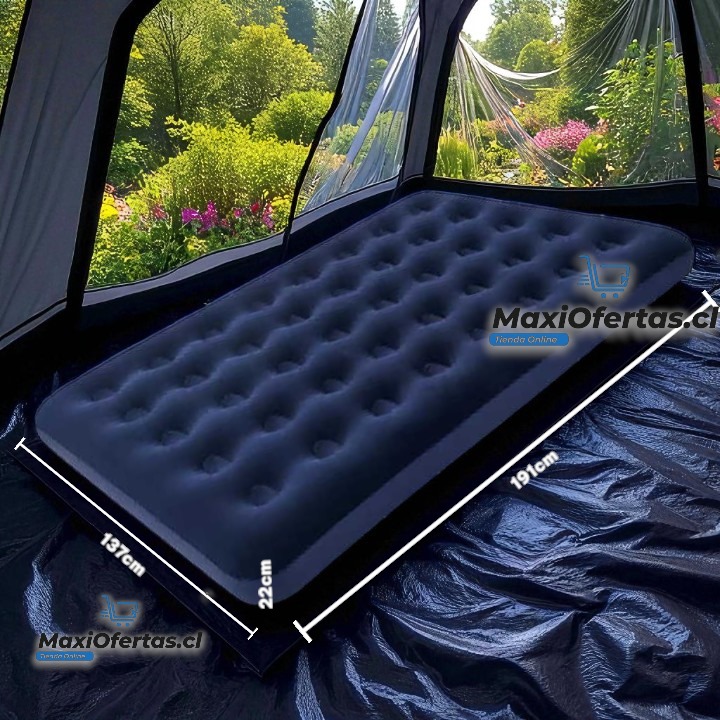 COLCHON INFLABLE 2 PLAZA MAS INFLADOR - Imagen 8