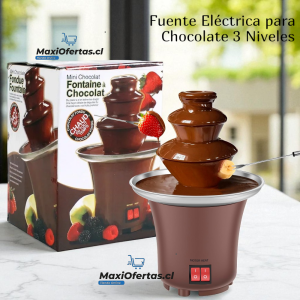 MINI FUENTE DE CHOCOLATE 3 PISOS