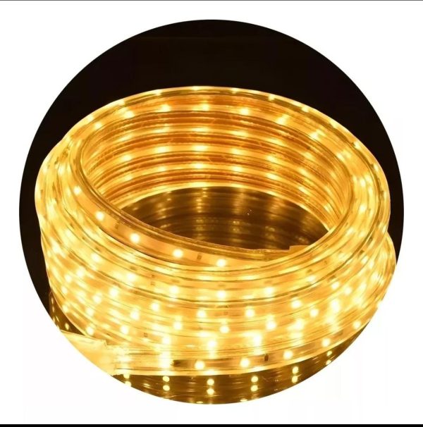 LUZ DE MANGUERA ELÉCTRICA 10 METROS LUZ CÁLIDA #8172 - Imagen 3