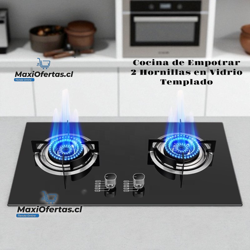 COCINA DE EMPOTRAR 2 HORNILLAS