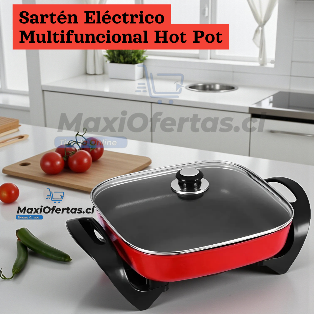 SARTEN ELECTRICO MULTIFUNCIONAL HOT POT