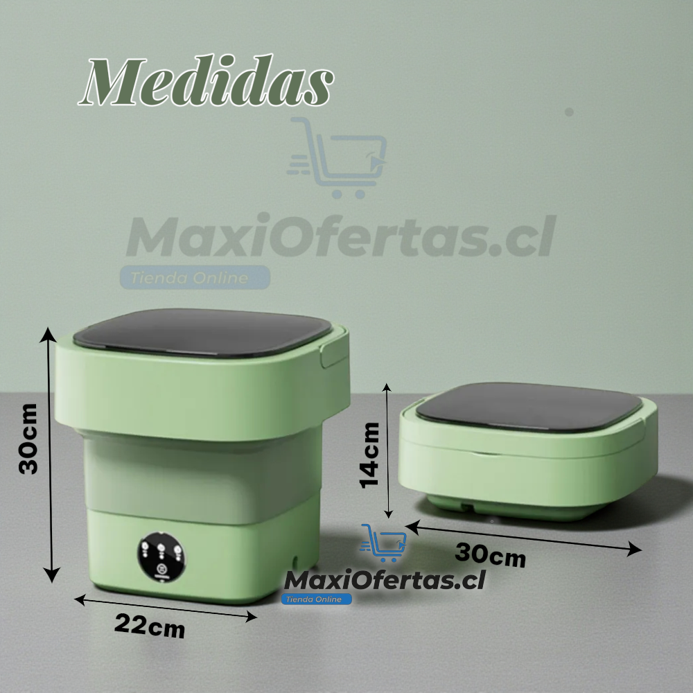 MINI LAVADORA PLEGABLE PORTÁTIL - Imagen 2