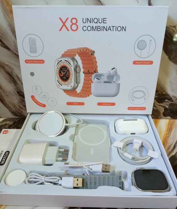 RELOJ SMART WATCH CON AUDIFONO X8