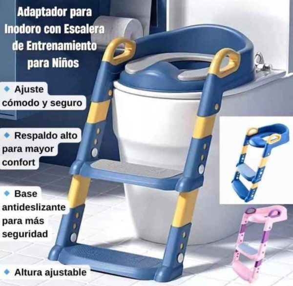 ESCALERA DE BAÑO PARA BEBE CON COJIN - Imagen 8