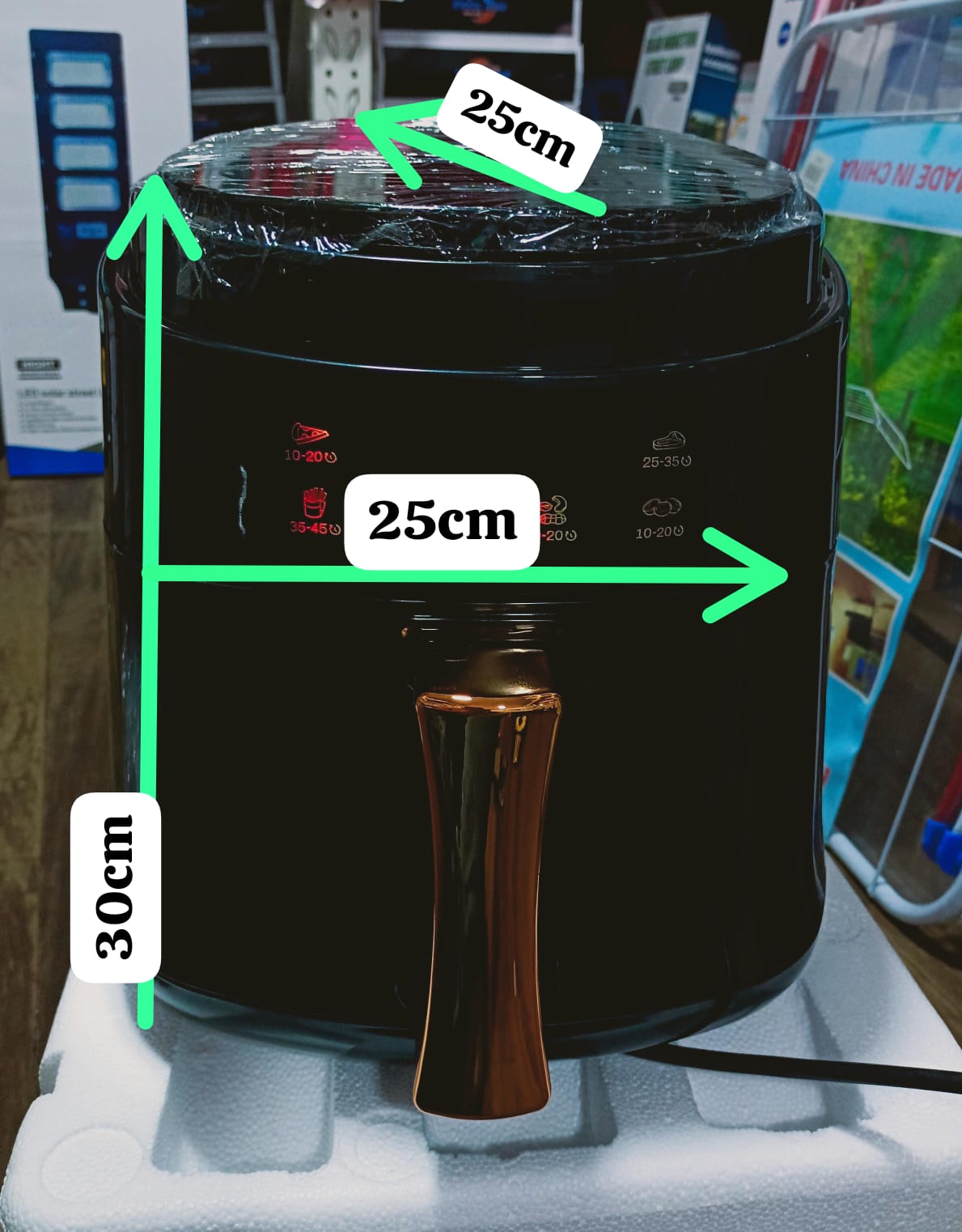 FREIDORA DE AIRE 8 LITROS - Imagen 13