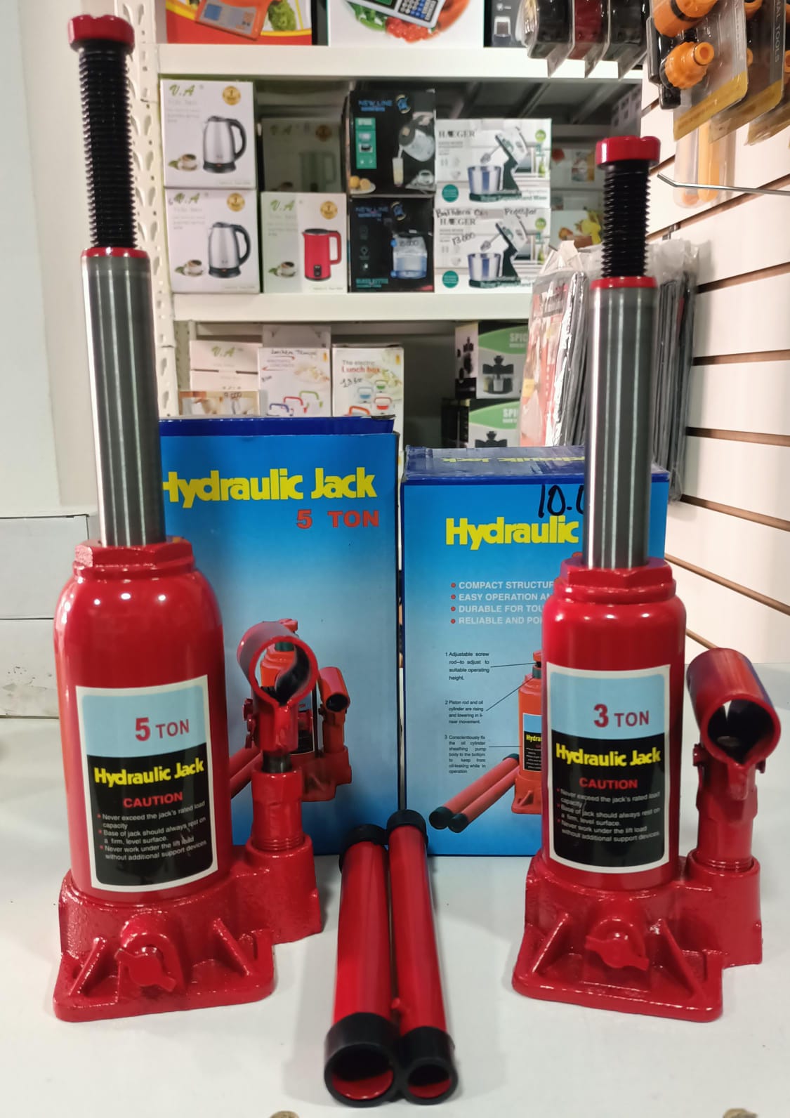 GATA HIDRAULICA TIPO BOTELLA 3 TONELADAS - Imagen 9