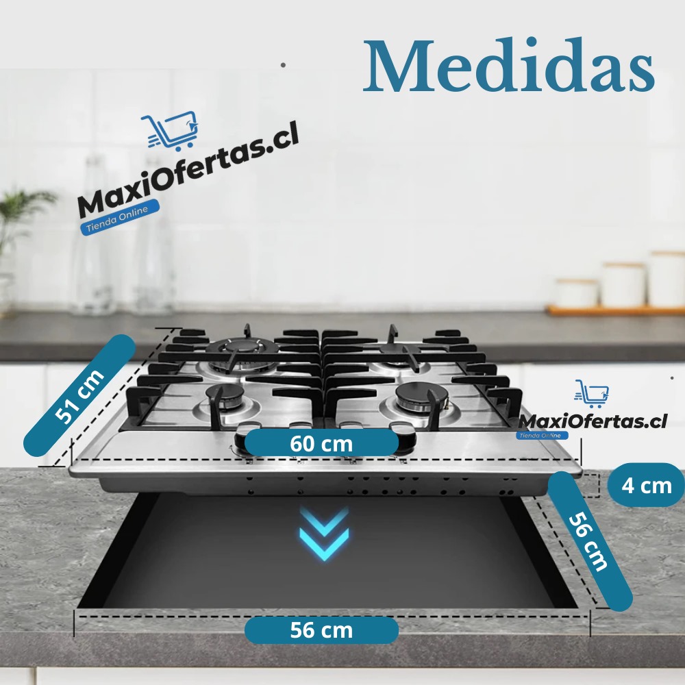 COCINA DE EMPOTRAR 4 HORNILLAS - Imagen 7