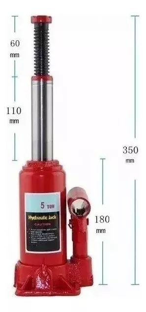 GATA HIDRAULICA 5 TONELADAS - Imagen 5