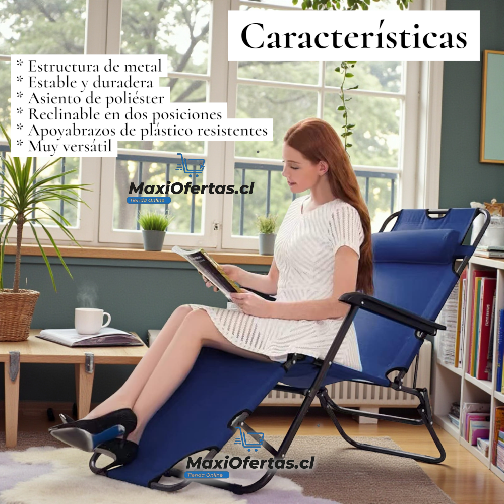 SILLA REPOSERA PLEGABLE - Imagen 3