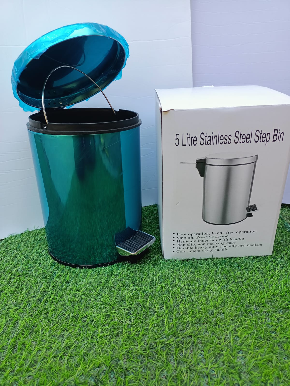 PAPELERA DE ALUMINIO 5 LITROS - Imagen 8