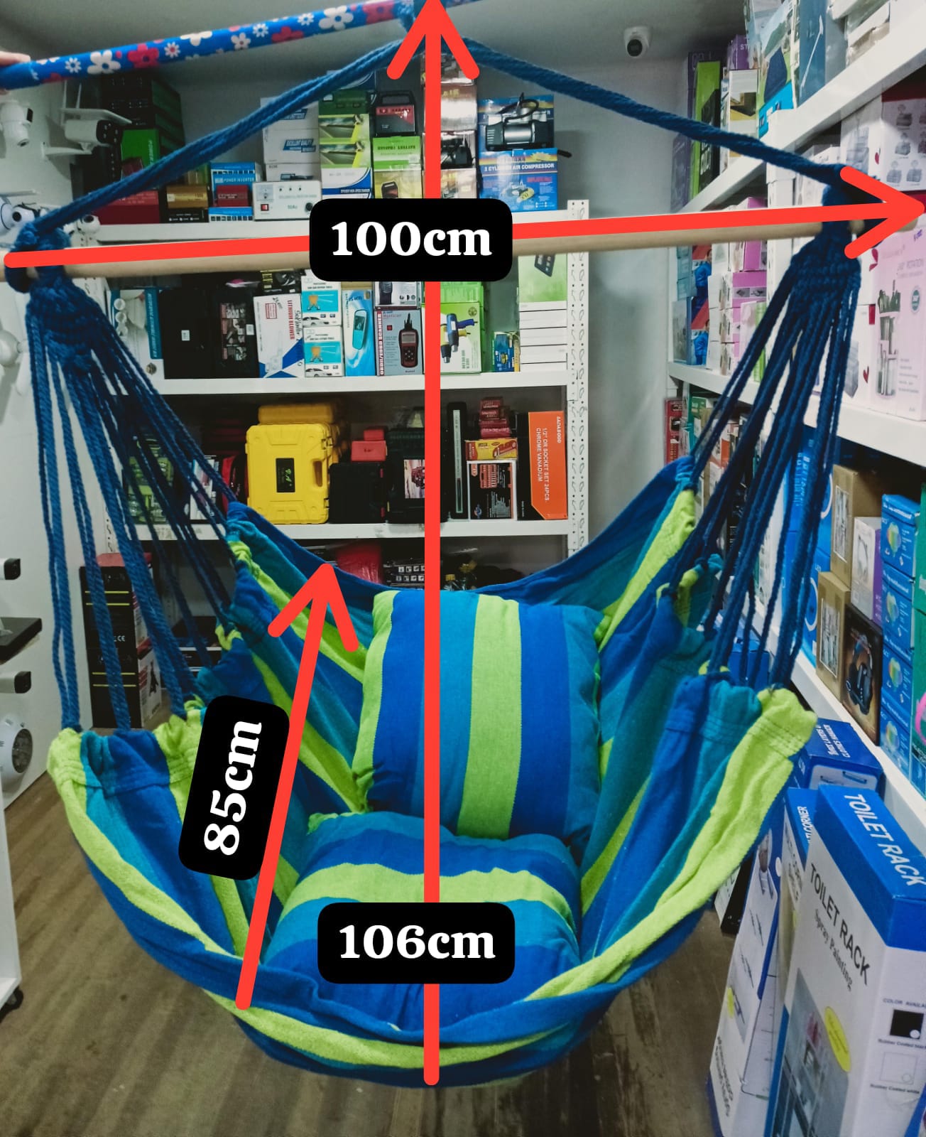 SILLA HAMACA COLGANTE - Imagen 5