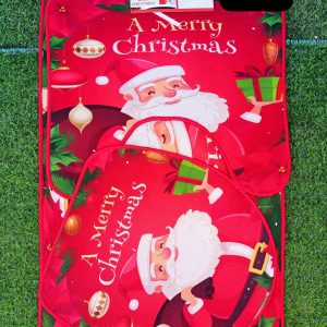 SET DE ALFOMBRAS PARA BAÑO DE NAVIDAD