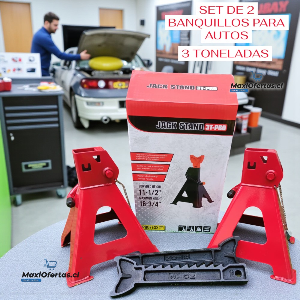 BANQUILLO DE AUTO 3 TONELADAS