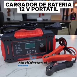 CARGADOR DE AUTO PORTATIL 12V