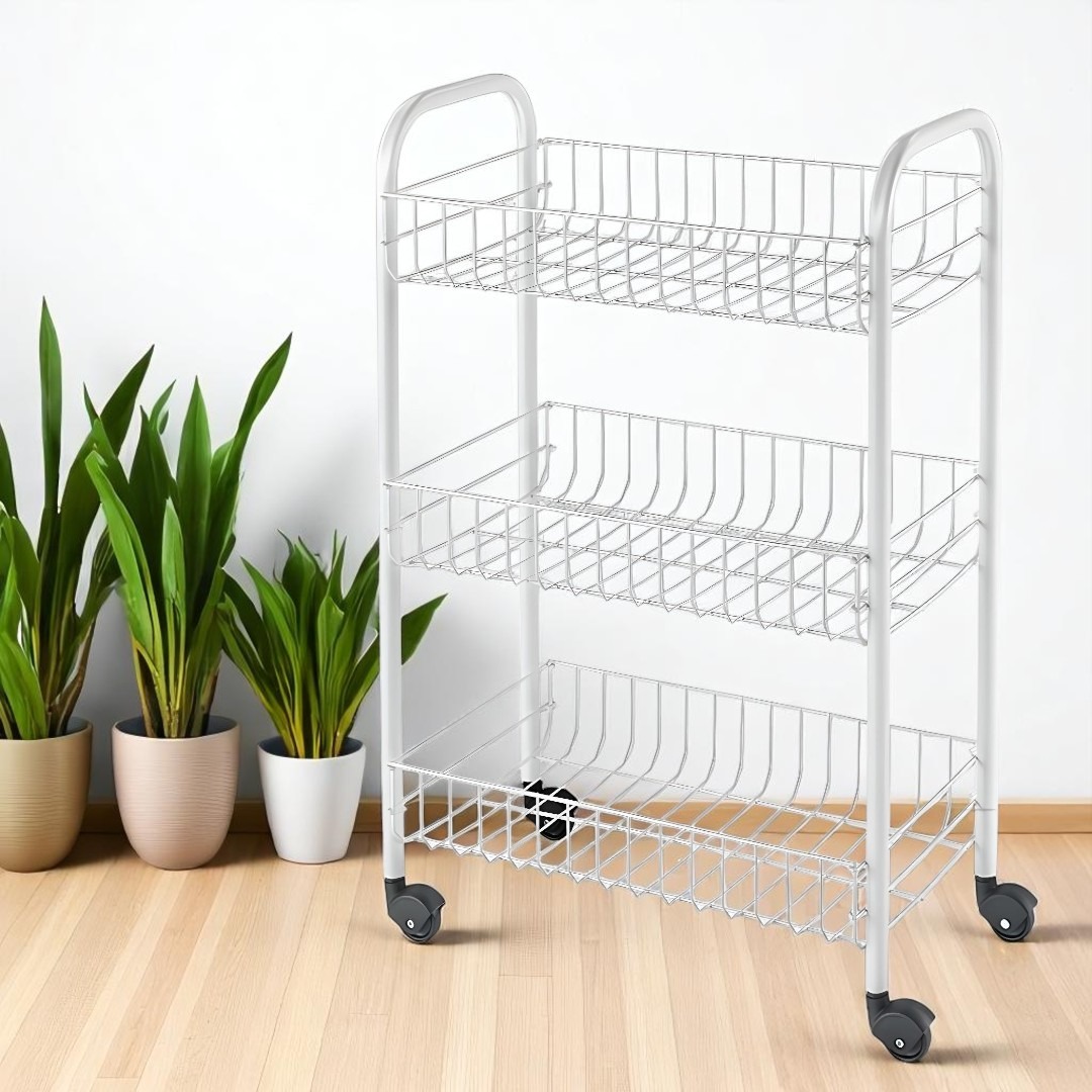 CARRITO VERDULERO 3 NIVELES - Imagen 5