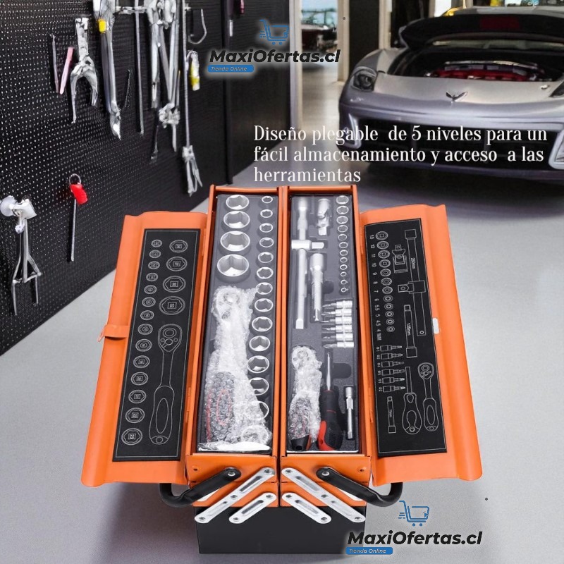 CAJA DE HERRAMIENTAS 85 PIEZAS - Imagen 9