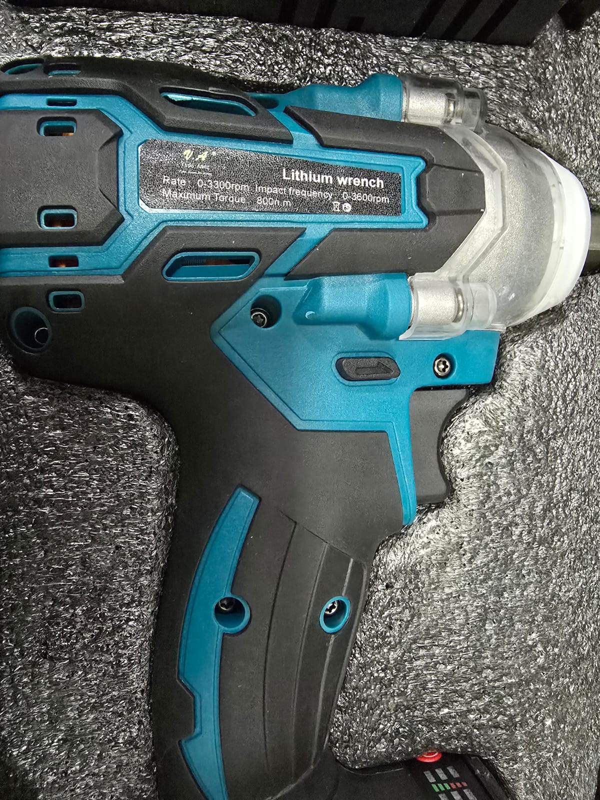 KIT DE ESMERIL GALLETERA + PISTOLA DE IMPACTO 98V - Imagen 3