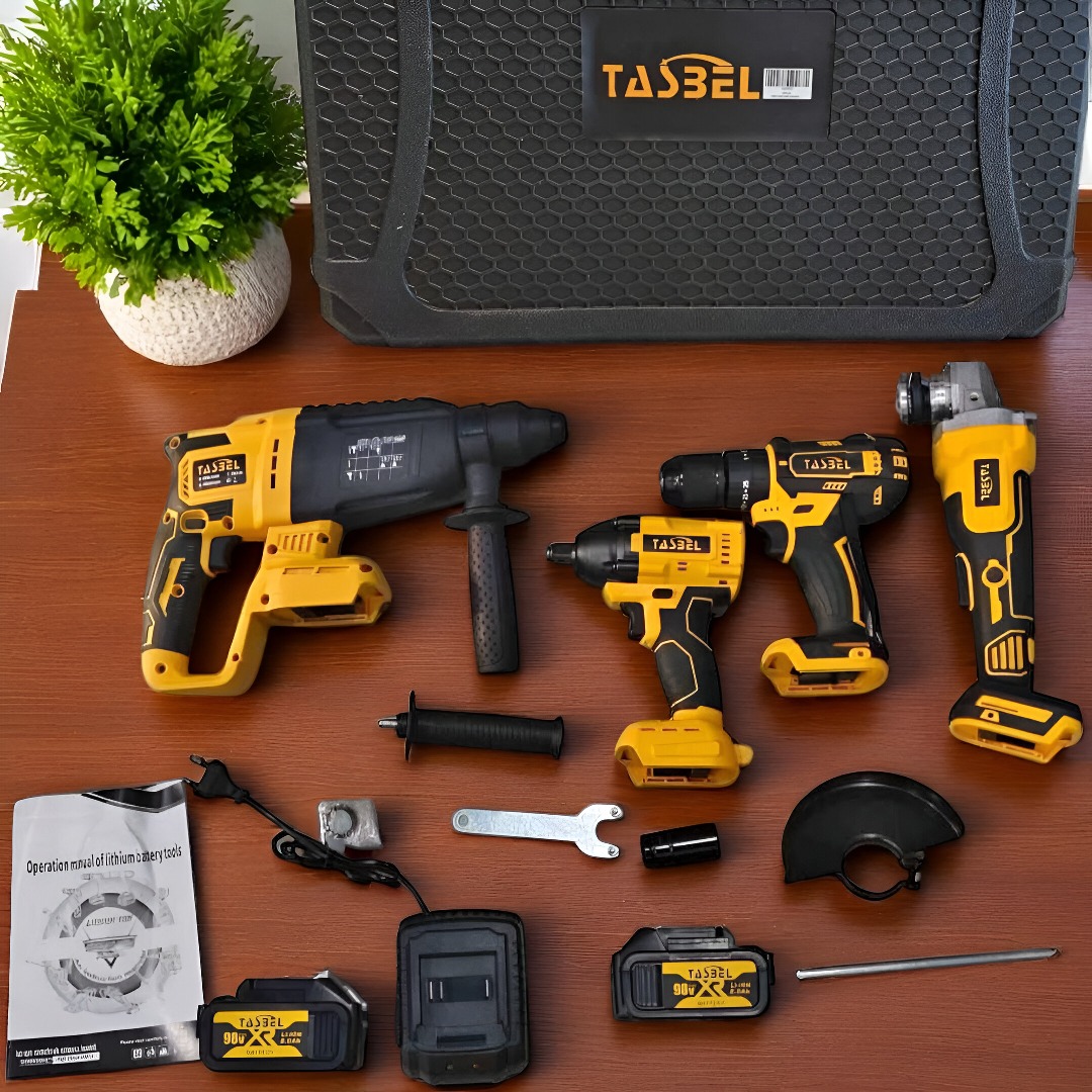 KIT DE 4 HERRAMIENTAS INALAMBRICA TASBEL 98V - Imagen 7