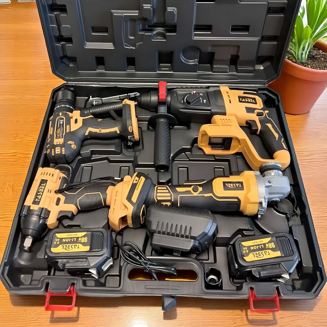 KIT DE 4 HERRAMIENTAS INALAMBRICA TASBEL 98V - Imagen 8