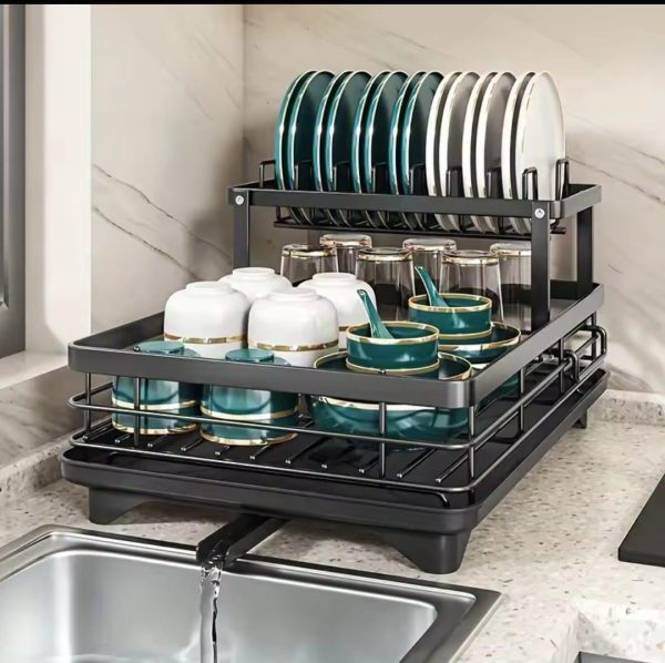RACK ESCURRIDOR BOWL 2 NIVELES