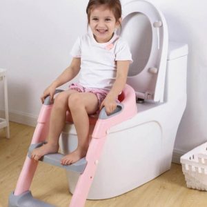 ESCALERA DE BAÑO PARA BEBE CON COJIN DE PLASTICO