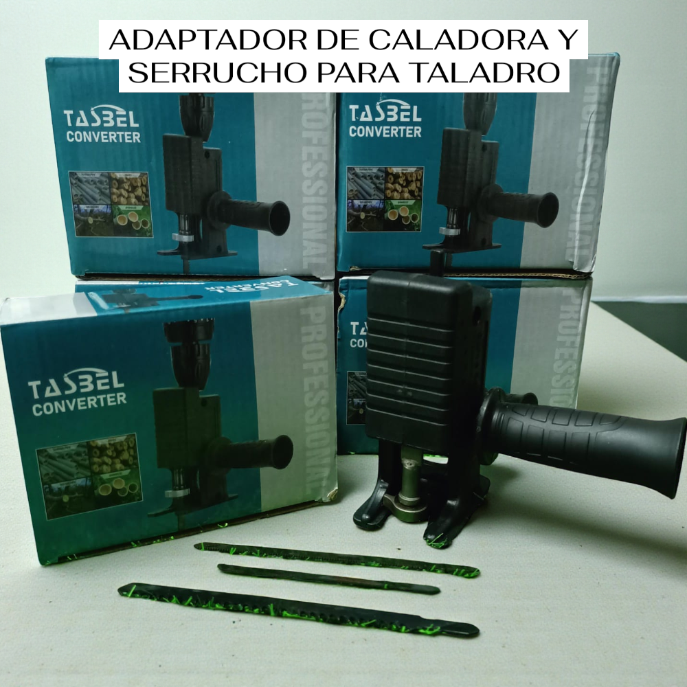 ADAPTADOR DE CALADORA SERRUCHO PARA TALADRO - Imagen 3
