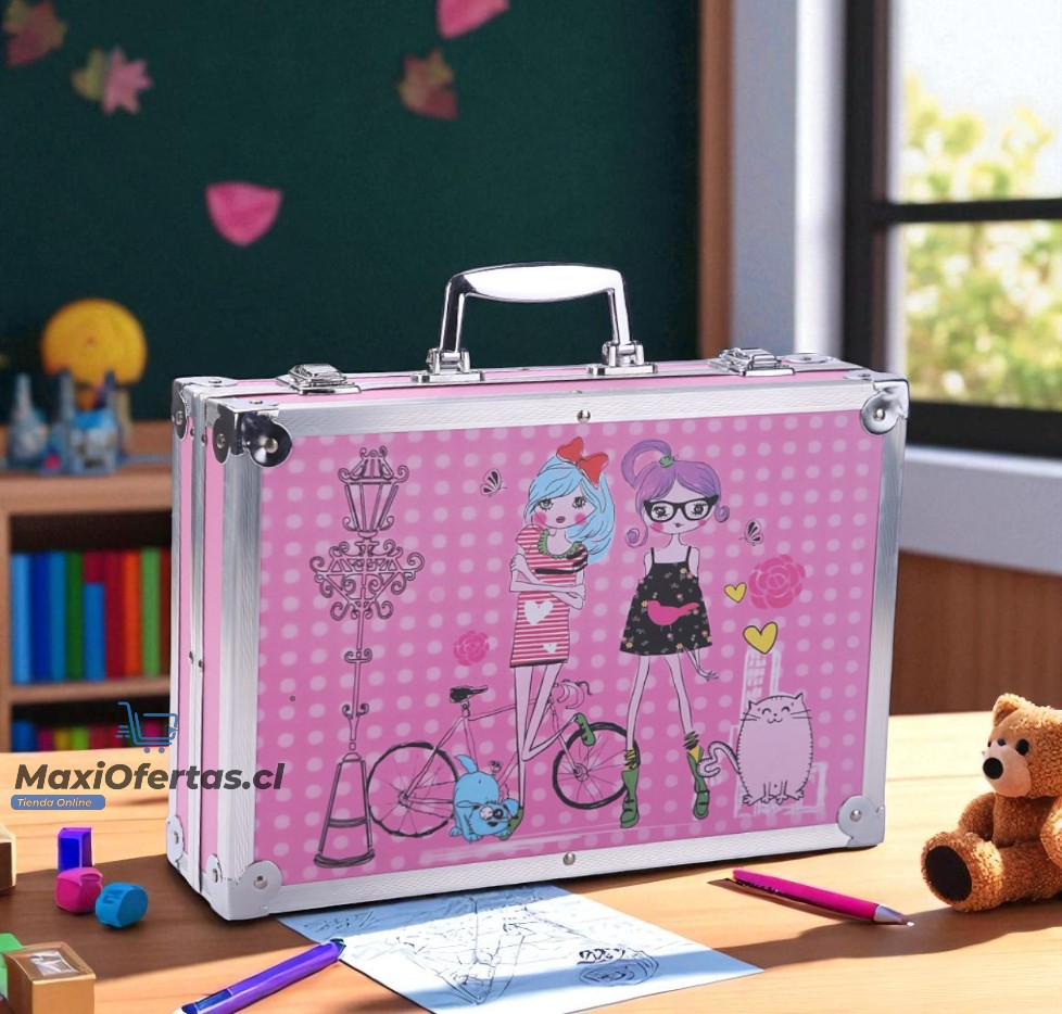 MALETA SET DE ARTE 145 PIEZAS - Imagen 4