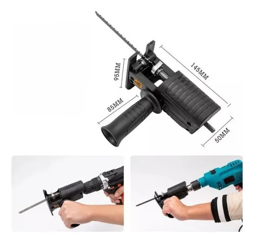 ADAPTADOR DE CALADORA SERRUCHO PARA TALADRO