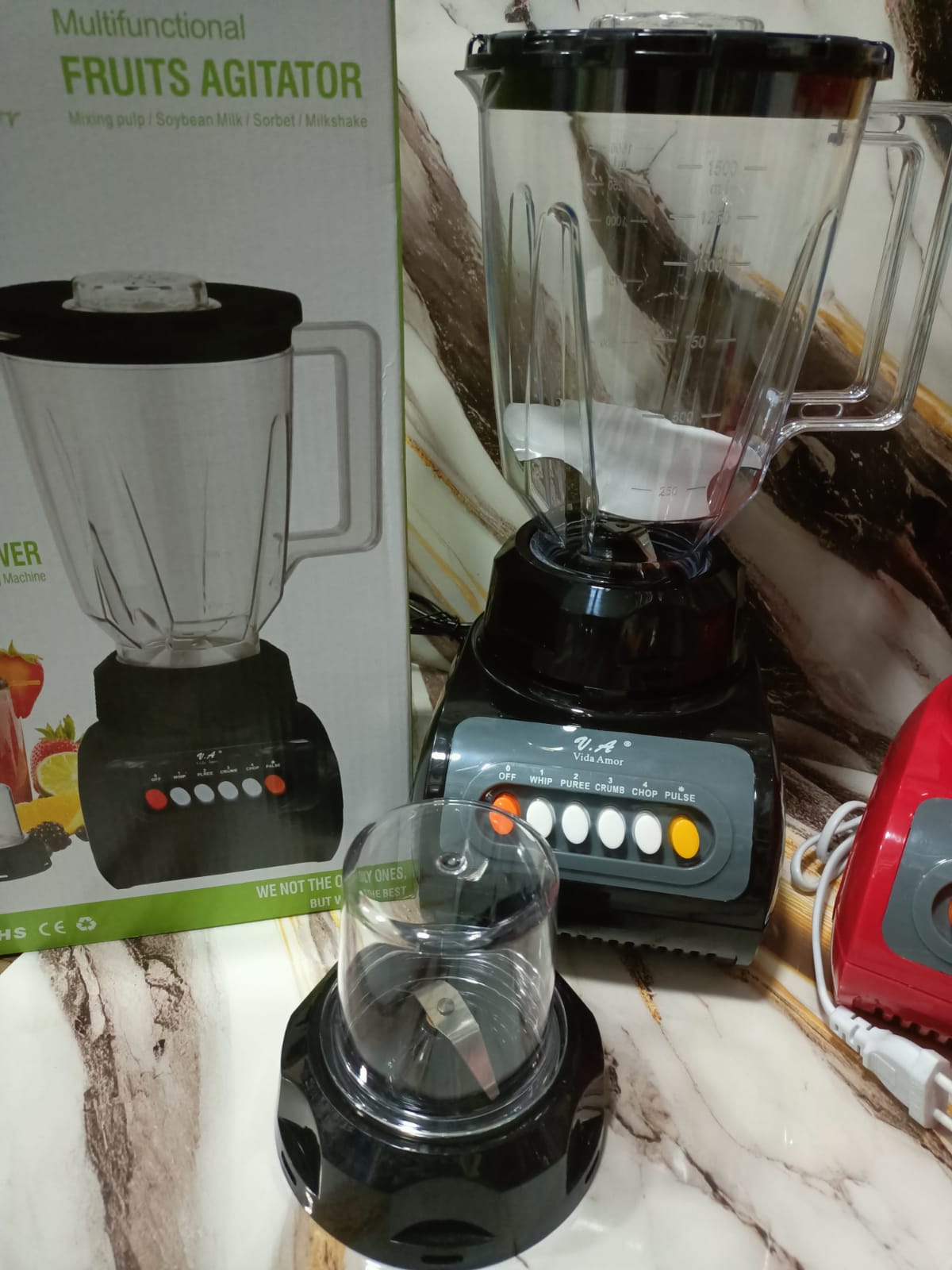 LICUADORA DE PLASTICO CON PICATODO - Imagen 4