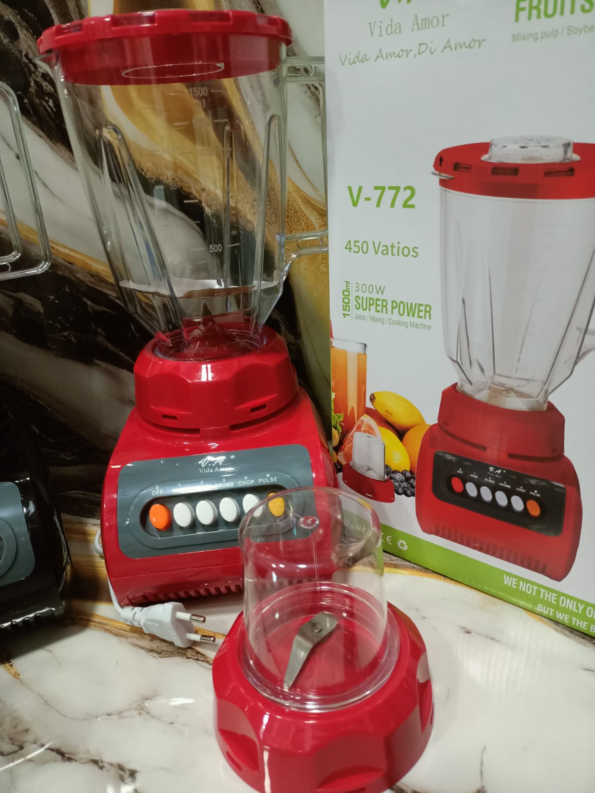 LICUADORA DE PLASTICO CON PICATODO - Imagen 3