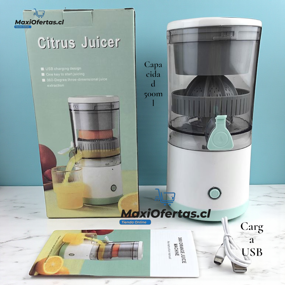 EXPRIMIDOR DE NARANJA RECARGABLE - Imagen 3